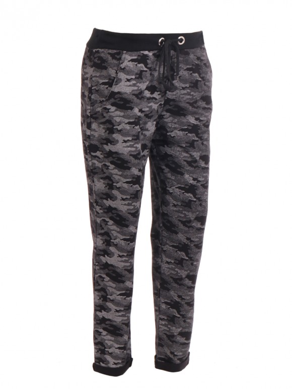 Italian Camouflage Cotton Trouser