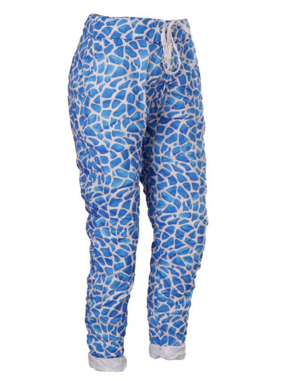 Italian Giraffe Print Magic Pants