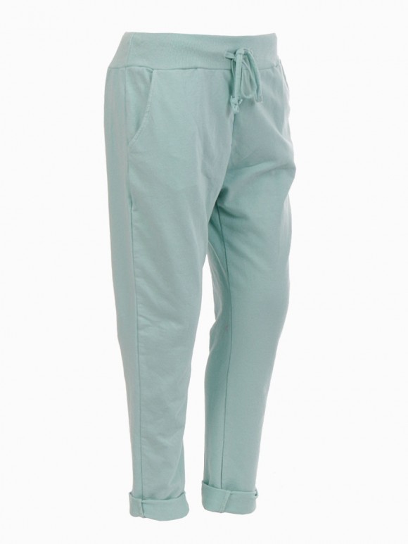 Italian Plain Cotton Trouser