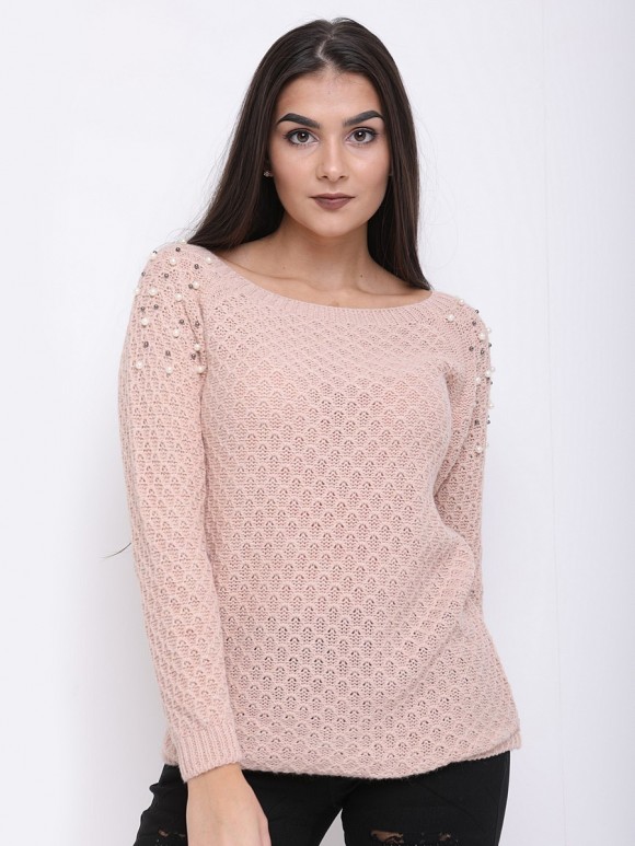 Pearl shoulder jumper