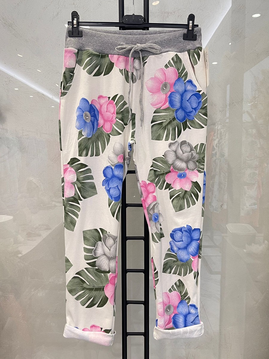 Tropical print joggers hotsell
