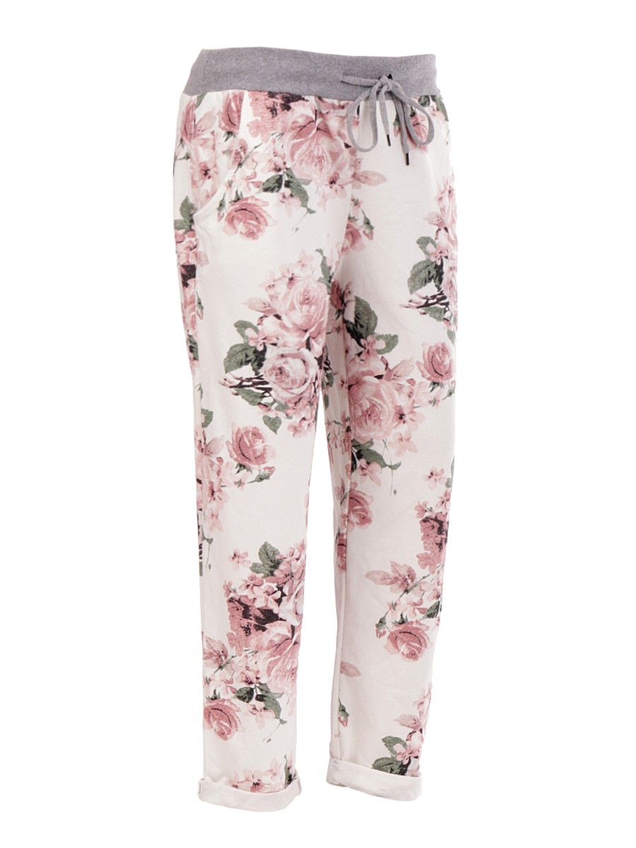 Wholesale Italian Floral Printed Trouser Suppliers