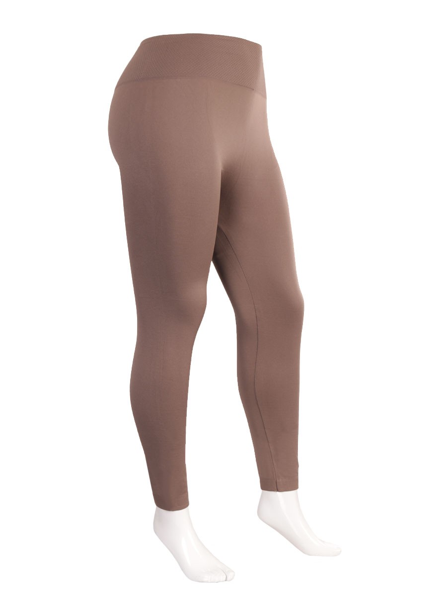 Plus Size Fleece Lined Seamless Warm Leggings