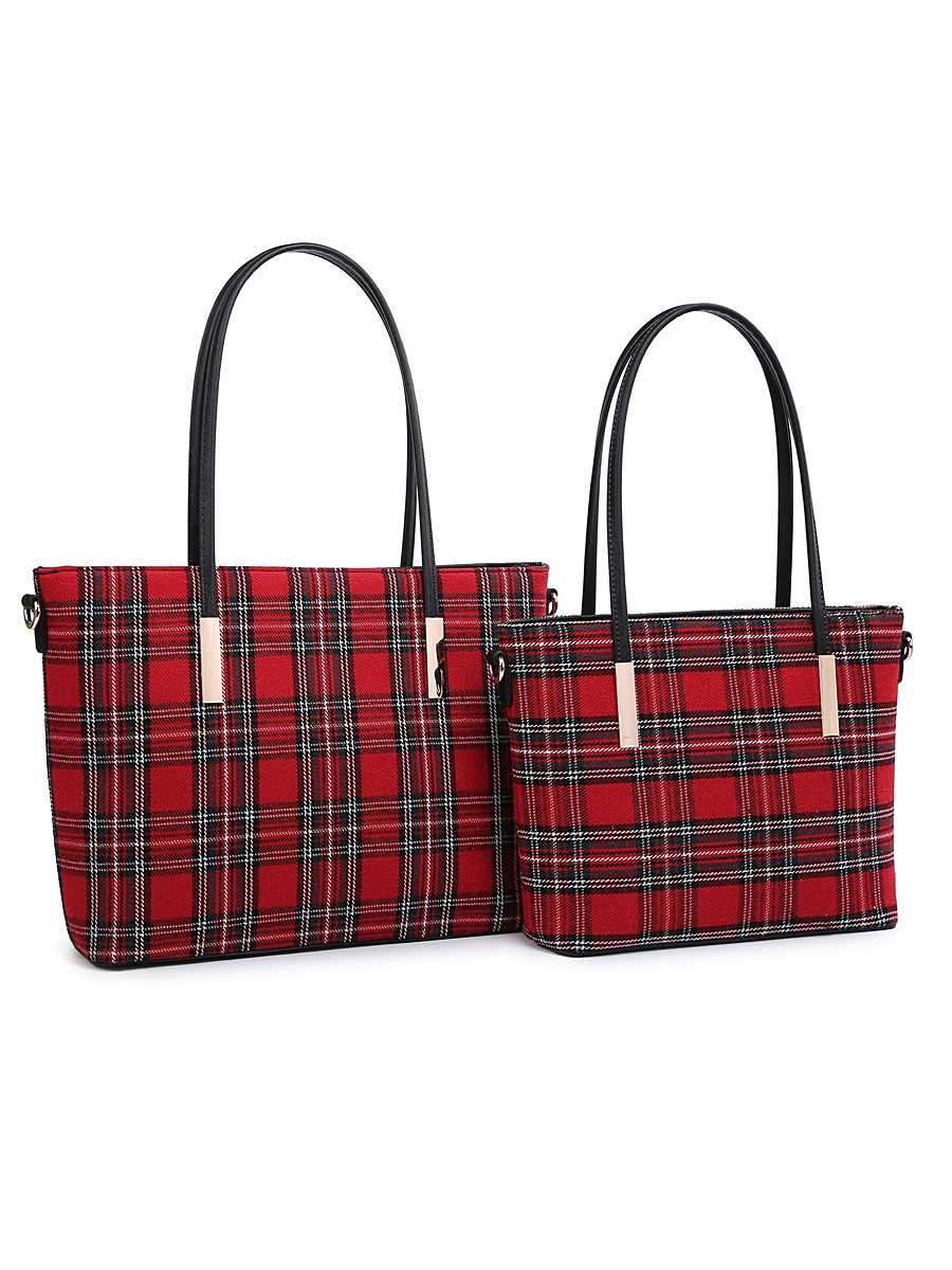 Tartan purse clearance wholesale