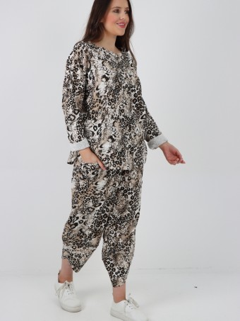 Italian Animal Printed Co-ord Set