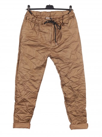 Italian Metallic Stretch Magic Trousers