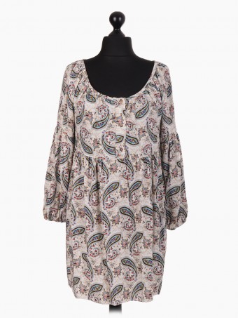 Italian Paisley Print Blouse