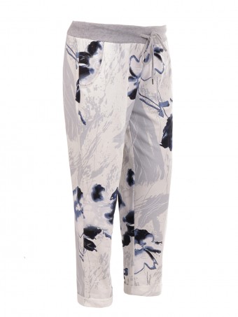 Italian Cotton Printed Trouser