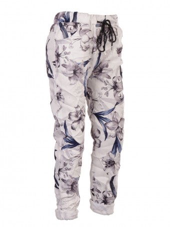 Italian Tulip Print Stretchable Trouser