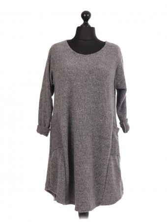 Italian Tunic Dress With Side Pockets