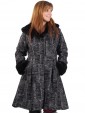 Italian Ladies Woollen Fur Coat