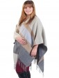 Woollen stripe Cape Grey Side